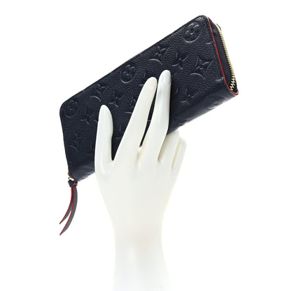 Louis Vuitton Empreinte Clemence Wallet Marine Rouge 2 of 7