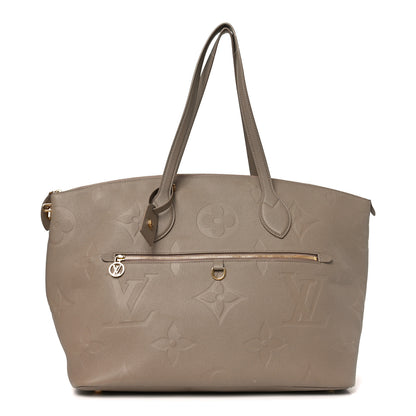 Louis Vuitton Empreinte Monogram Giant Travel Bag Tourterelle Creme 1 of 9