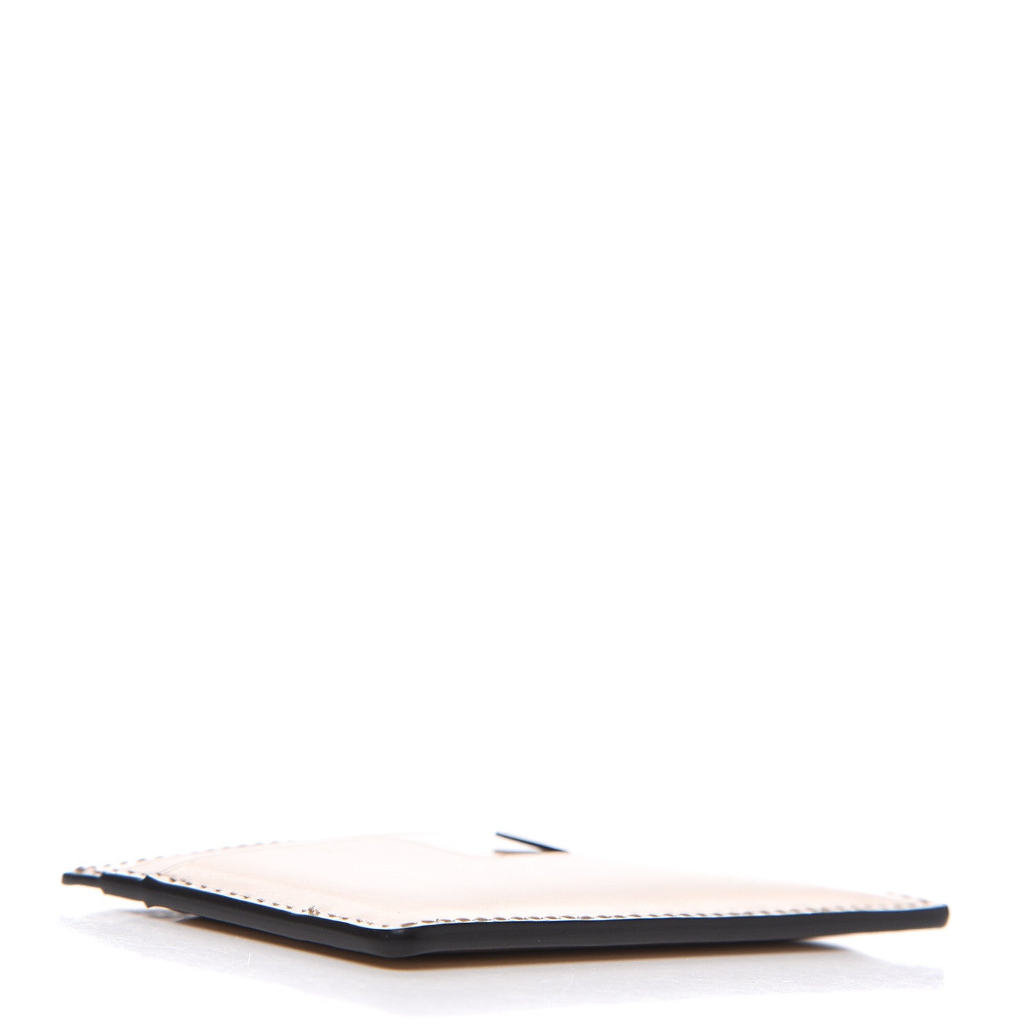 Tom Ford Metallic Calfskin Card Holder Gold 3 of 6