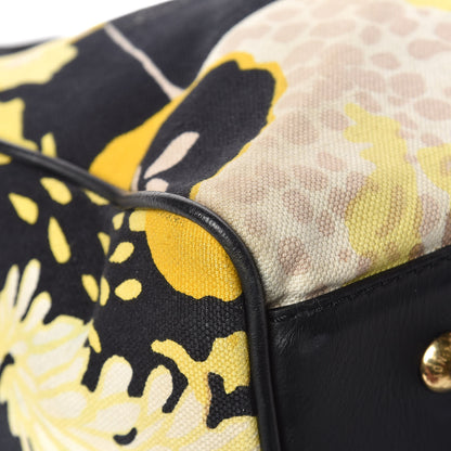 Louis Vuitton Canvas Floral Canwan Keepall Bandouliere 50 13 of 16