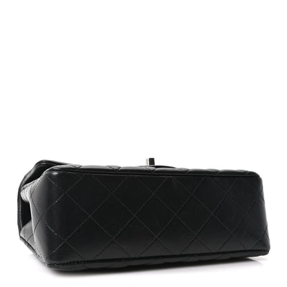 Chanel Lambskin Quilted Mini Rectangular Flap Black 4 of 10