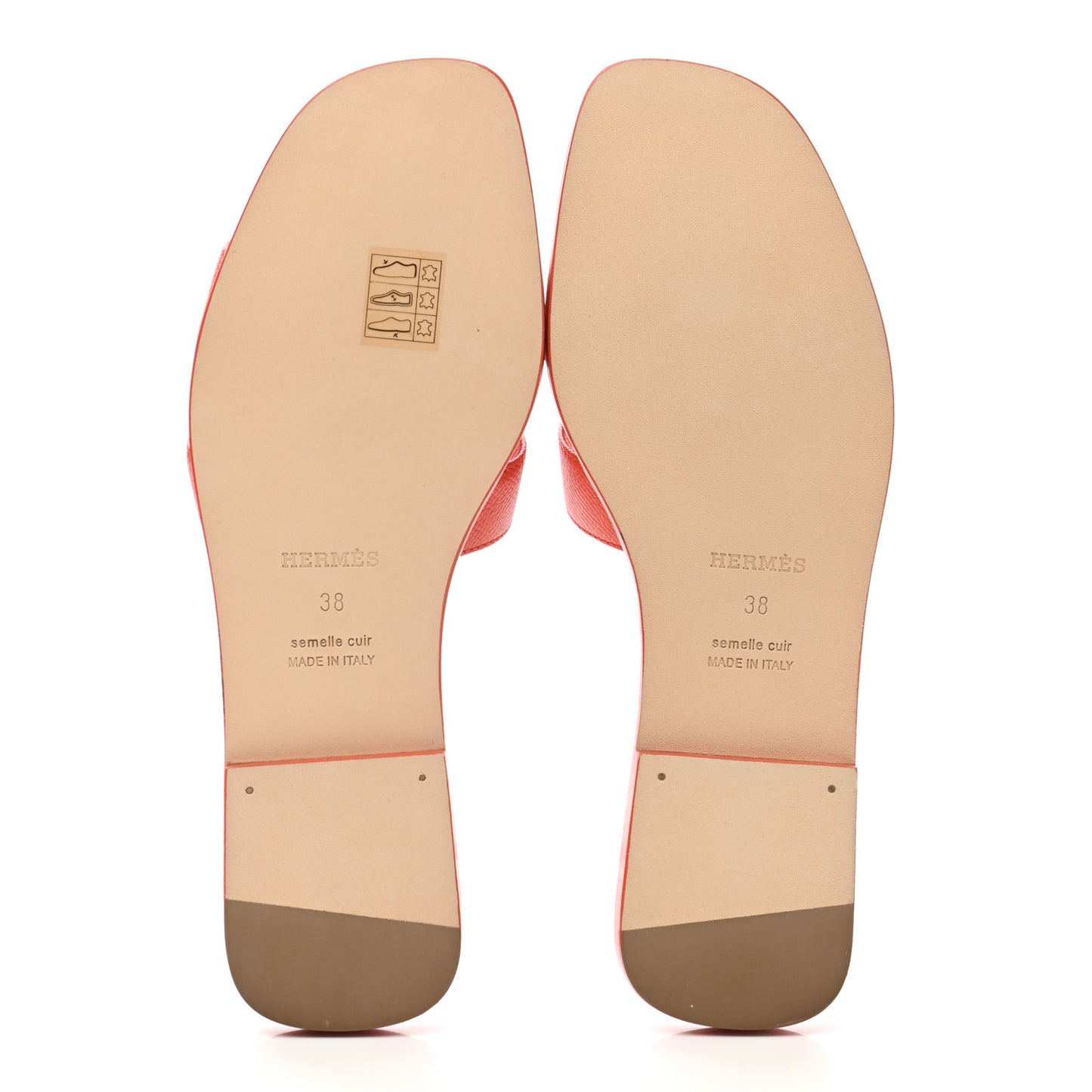 Epsom Oran Sandals 38 Orange Poppy