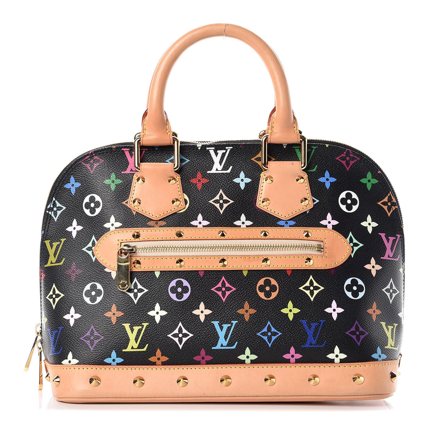 Louis Vuitton Monogram Multicolor Alma Black 1 of 16