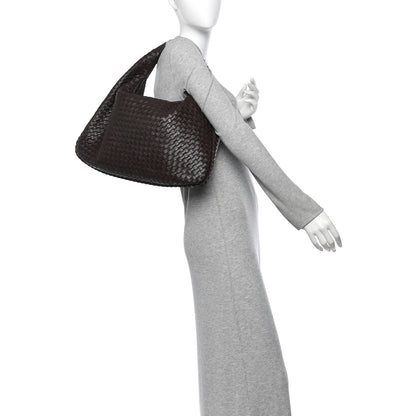 Bottega Veneta Nappa Intrecciato Large Veneta Hobo Ebano 2 of 12