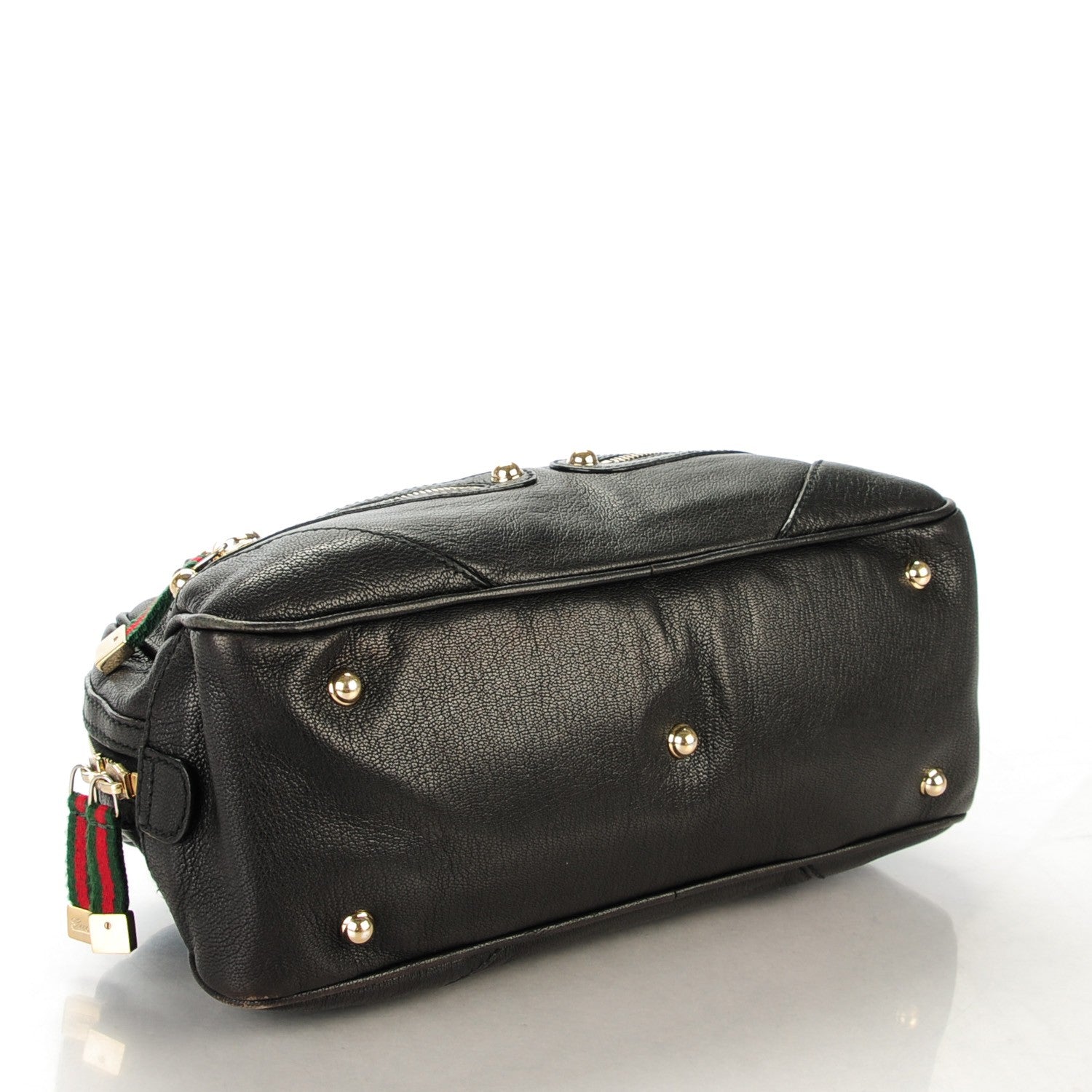Gucci Goatskin Small Capri Bowler Black 4 of 7