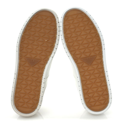 Prada Vitello Rois Triangle Womens Downtown Platform Low Top Sneakers 36.5 White 13 of 28