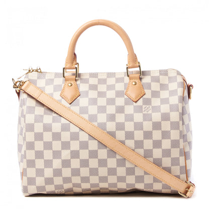 Louis Vuitton Damier Azur Speedy Bandouliere 30 1 of 8