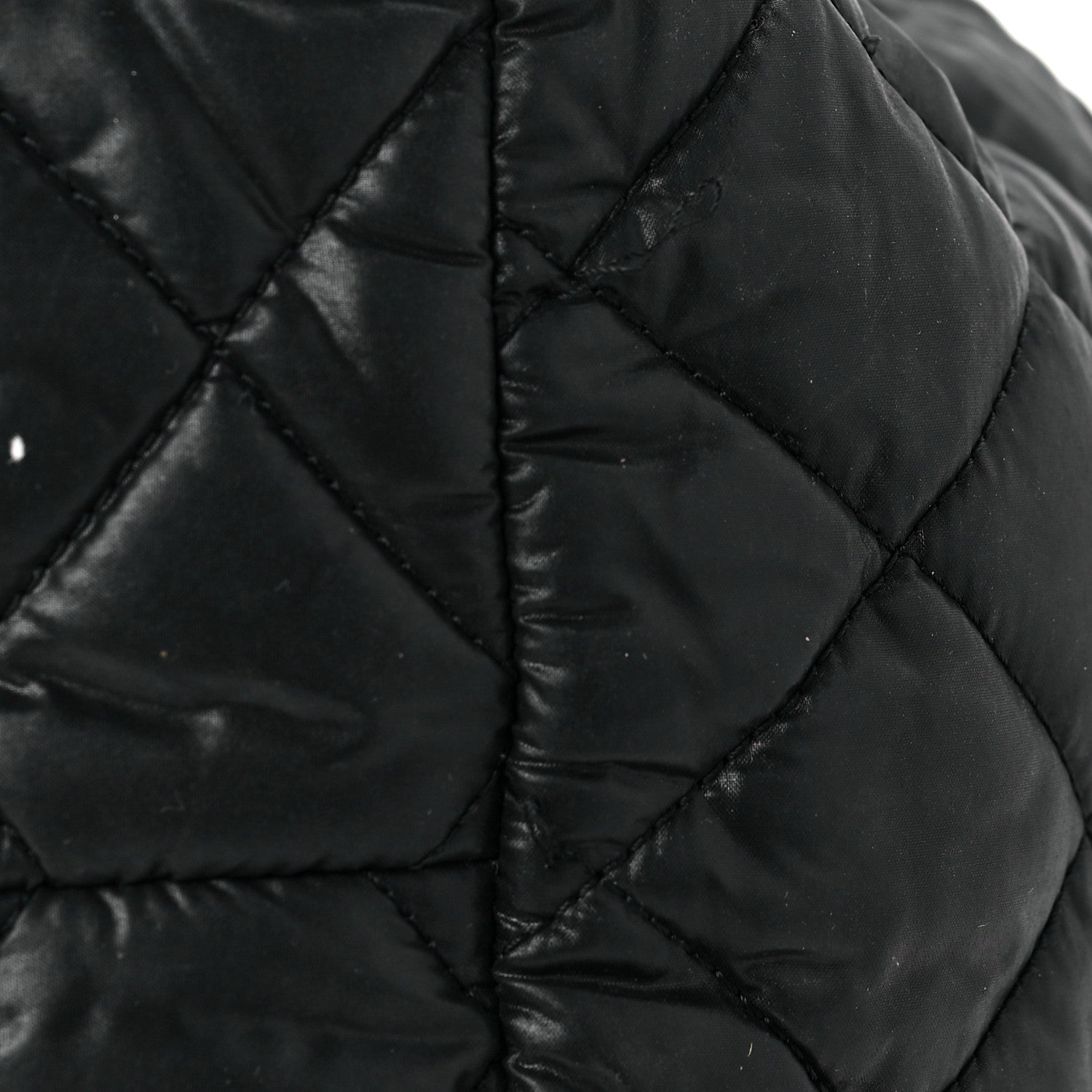Chanel Nylon Quilted Medium Coco Cocoon Tote Black 9 of 10