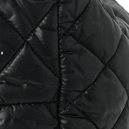 Chanel Nylon Quilted Medium Coco Cocoon Tote Black 9 of 10