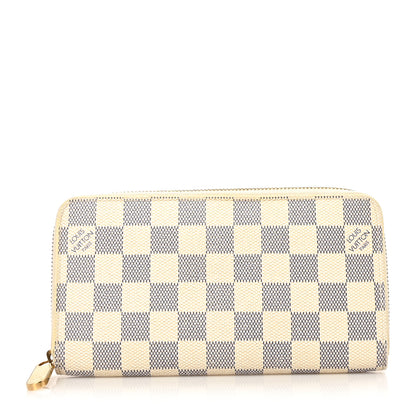 Louis Vuitton Damier Azur Zippy Wallet 1 of 9