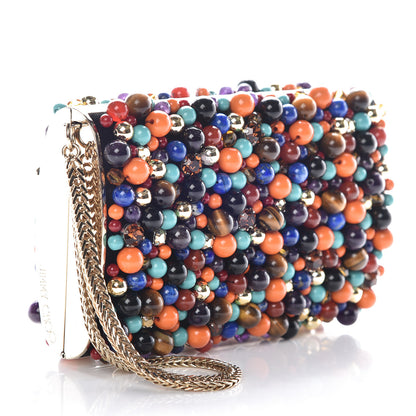 Jimmy Choo Beaded Box Clutch Multicolor 3 of 7
