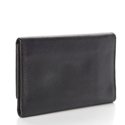 Prada Saffiano 6 Key Holder Black 2 of 6