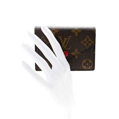 Louis Vuitton Monogram Compact Marie Wallet Rouge 2 of 6