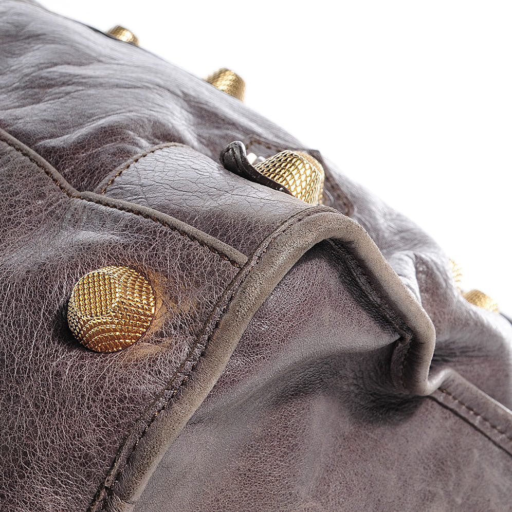 Agneau Giant 21 Gold Hardware Work Noix