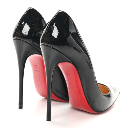 Christian Louboutin Patent So Kate 120 Pumps 35 Black 5 of 11