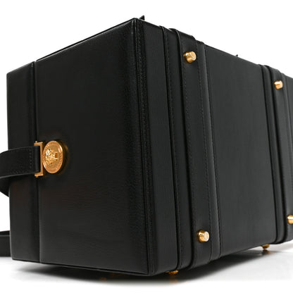 Versace Calfskin Medusa Vanity Train Case Black 7 of 8