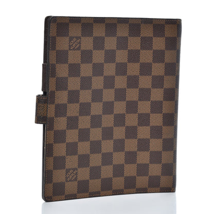 Louis Vuitton Damier Ebene Large Ring Agenda Cover 3 of 8