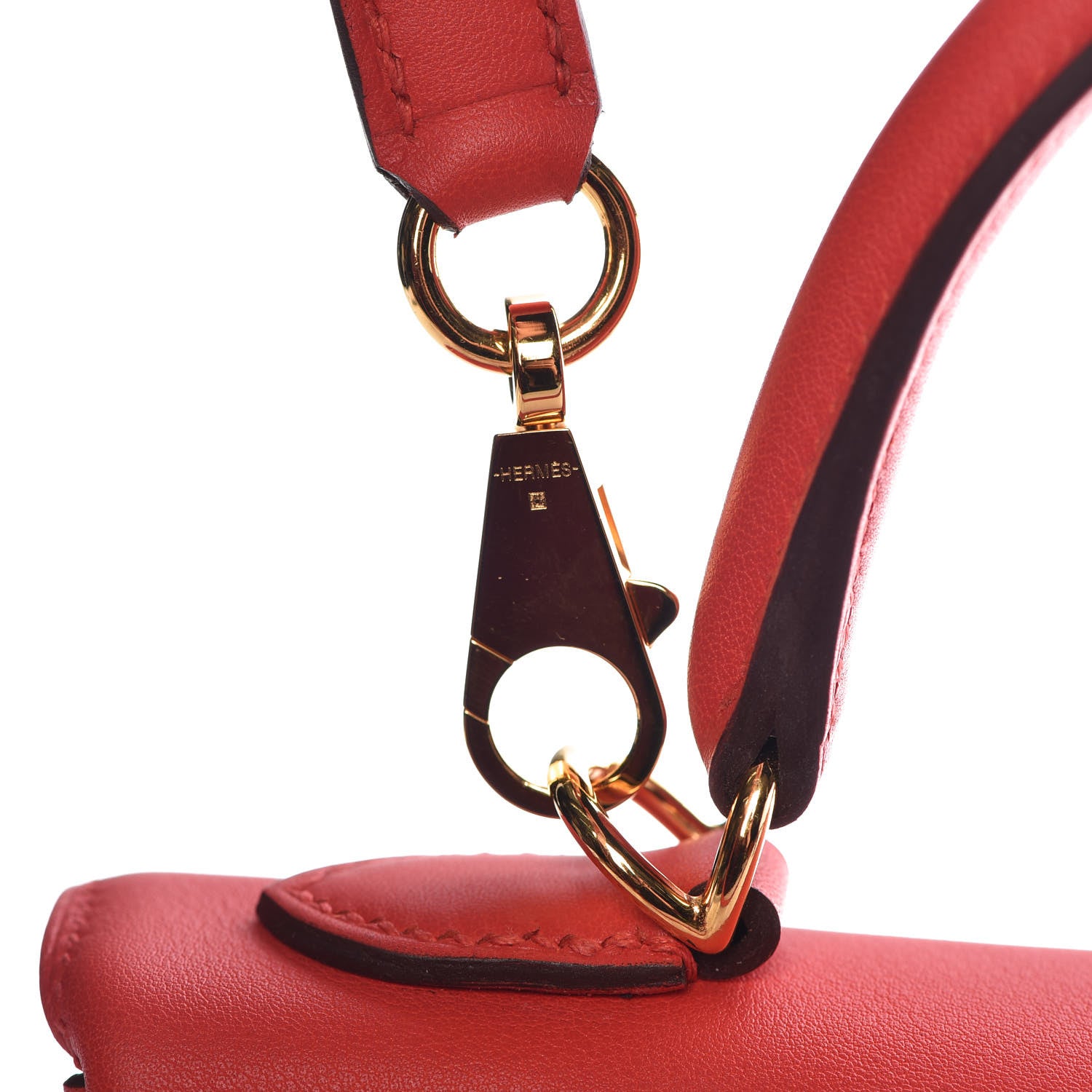 Hermes Swift Kelly Retourne 25 Rouge Tomate 33 of 41