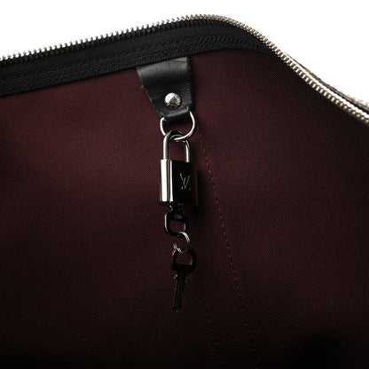 Louis Vuitton Monogram Macassar Keepall Bandouliere 55 11 of 11