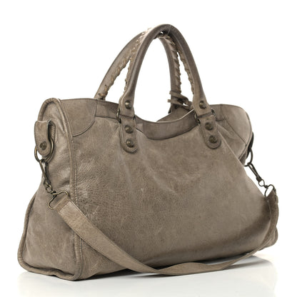 Balenciaga Chevre Classic Hardware City Taupe 3 of 17
