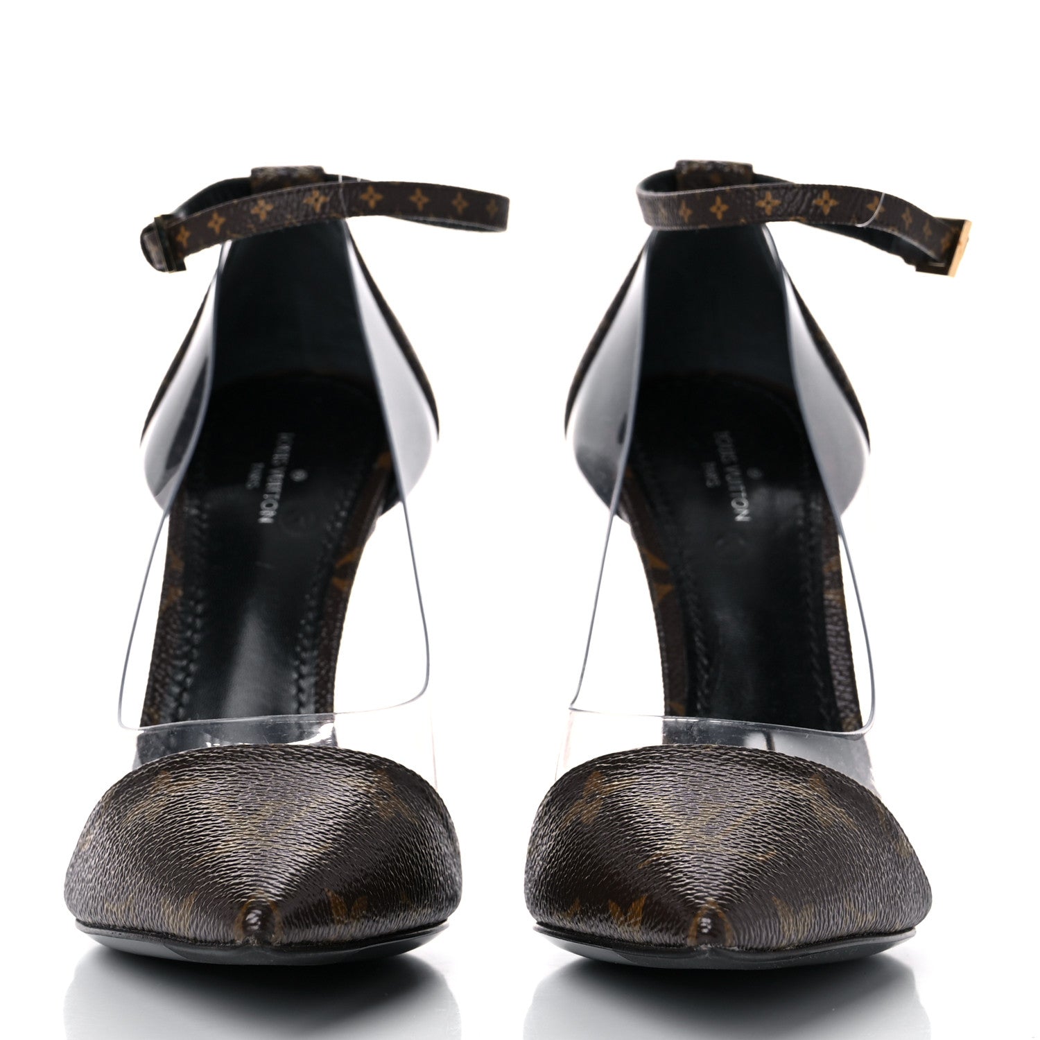 Louis Vuitton Monogram PVC Cherie Pumps 38 2 of 9