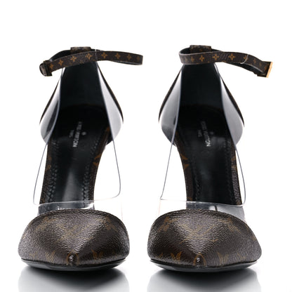 Louis Vuitton Monogram PVC Cherie Pumps 38 2 of 9