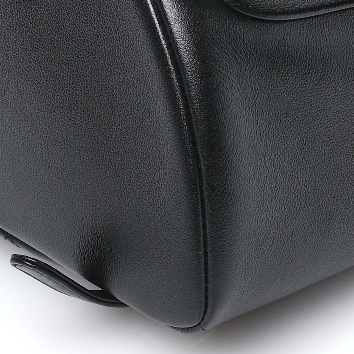 Chanel Calfskin Quilted Large Duma Pockets Drawstring Backpack Black 10 of 11