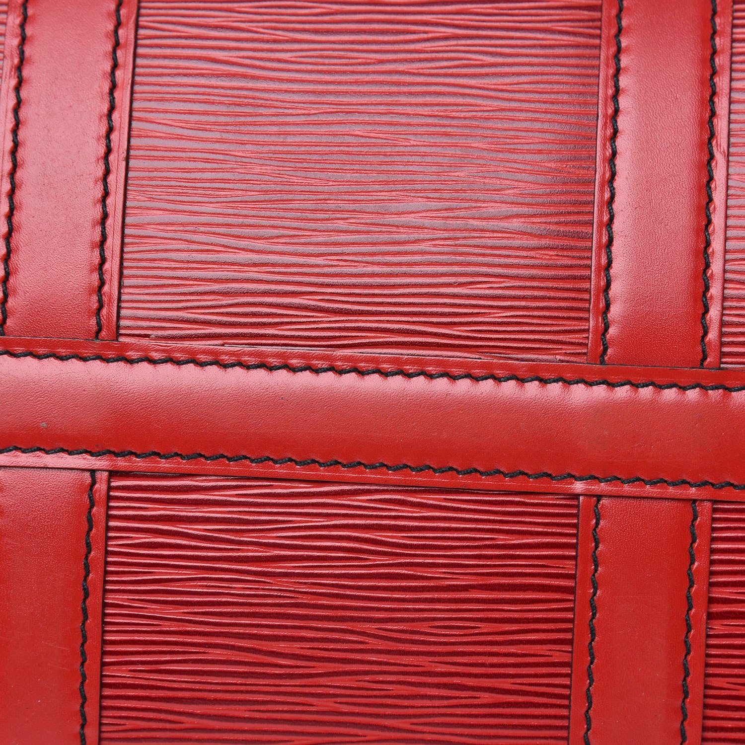 Louis Vuitton Epi Keepall 45 Castillan Red 10 of 14