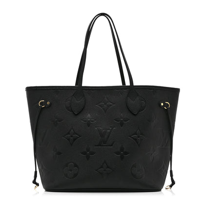 Louis Vuitton Empreinte Monogram Giant Neverfull MM Black 1 of 11