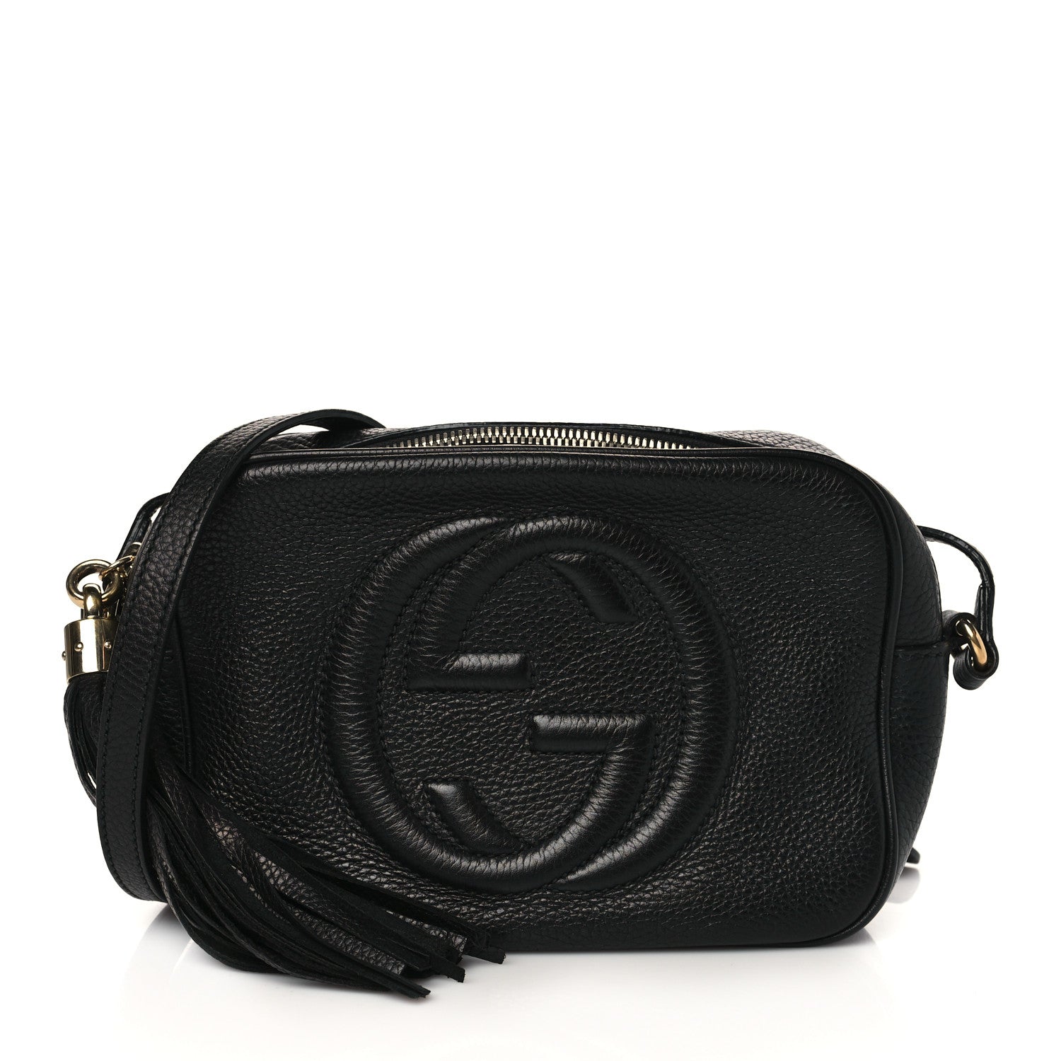 Gucci Pebbled Calfskin Small Soho Disco Bag Black 1 of 10