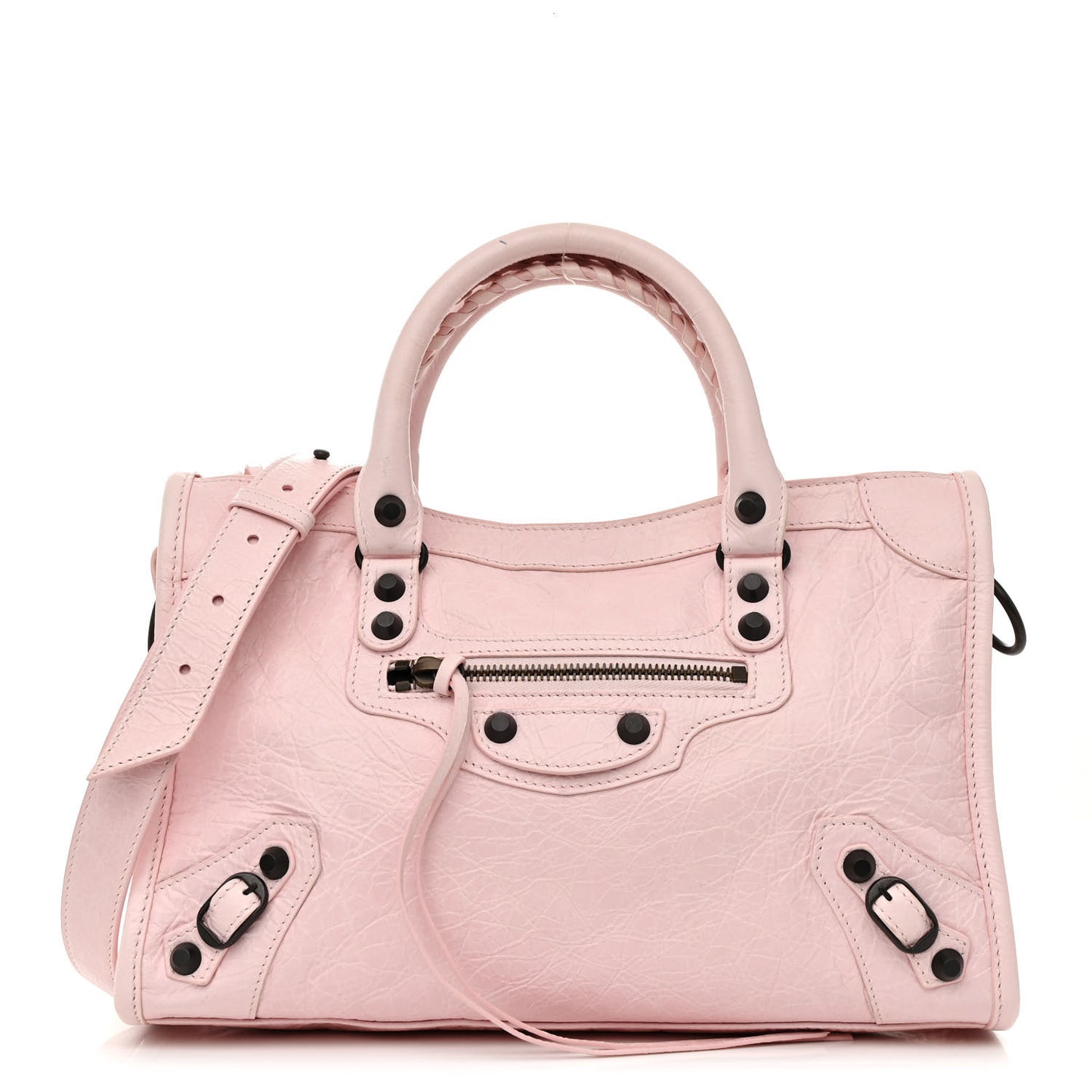 Agneau Arena Classic Hardware Small Le City Light Pink