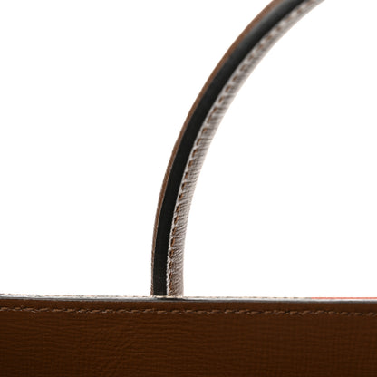 Gucci GG Supreme Monogram Fake/Not Large Retro Interlocking G Tote Bag Beige Brown Sugar 11 of 12