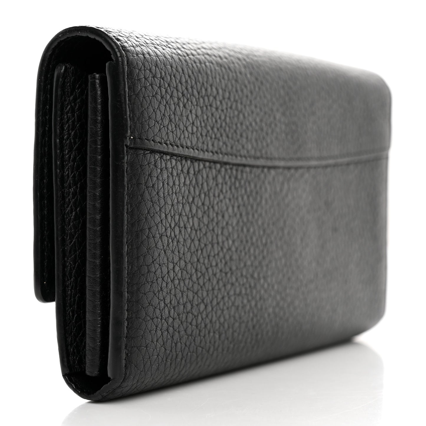 Taurillon Studded Sol Capucines Wallet Black