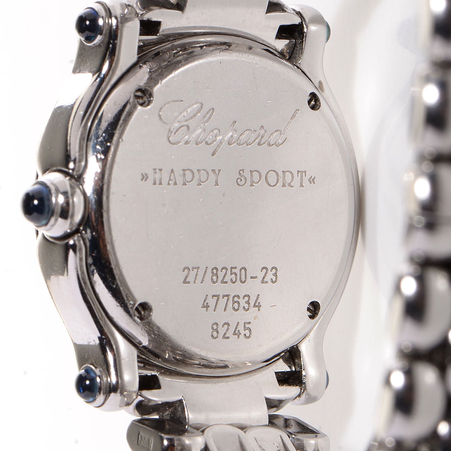 Chopard Stainless Steel 5 Diamond 26mm Happy Sport Quartz Watch 5 of 7