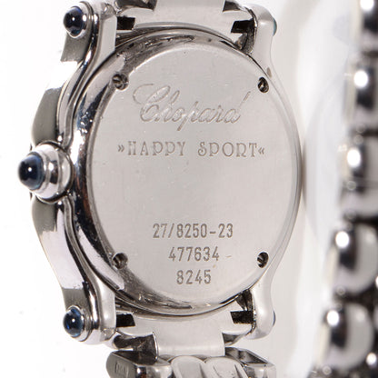 Chopard Stainless Steel 5 Diamond 26mm Happy Sport Quartz Watch 5 of 7