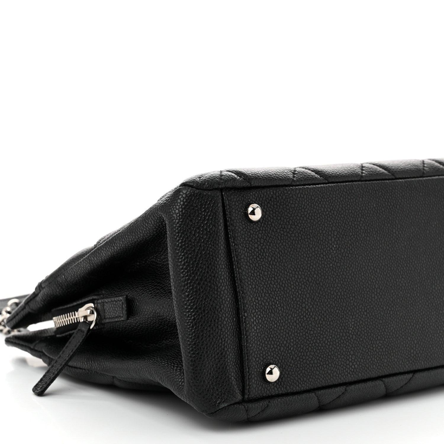 Chanel Caviar Quilted Timeless CC Soft Tote Black 9 of 11