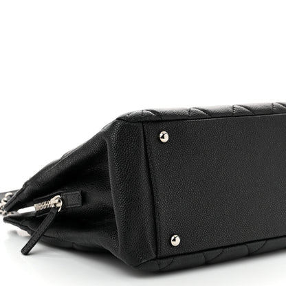 Chanel Caviar Quilted Timeless CC Soft Tote Black 9 of 11