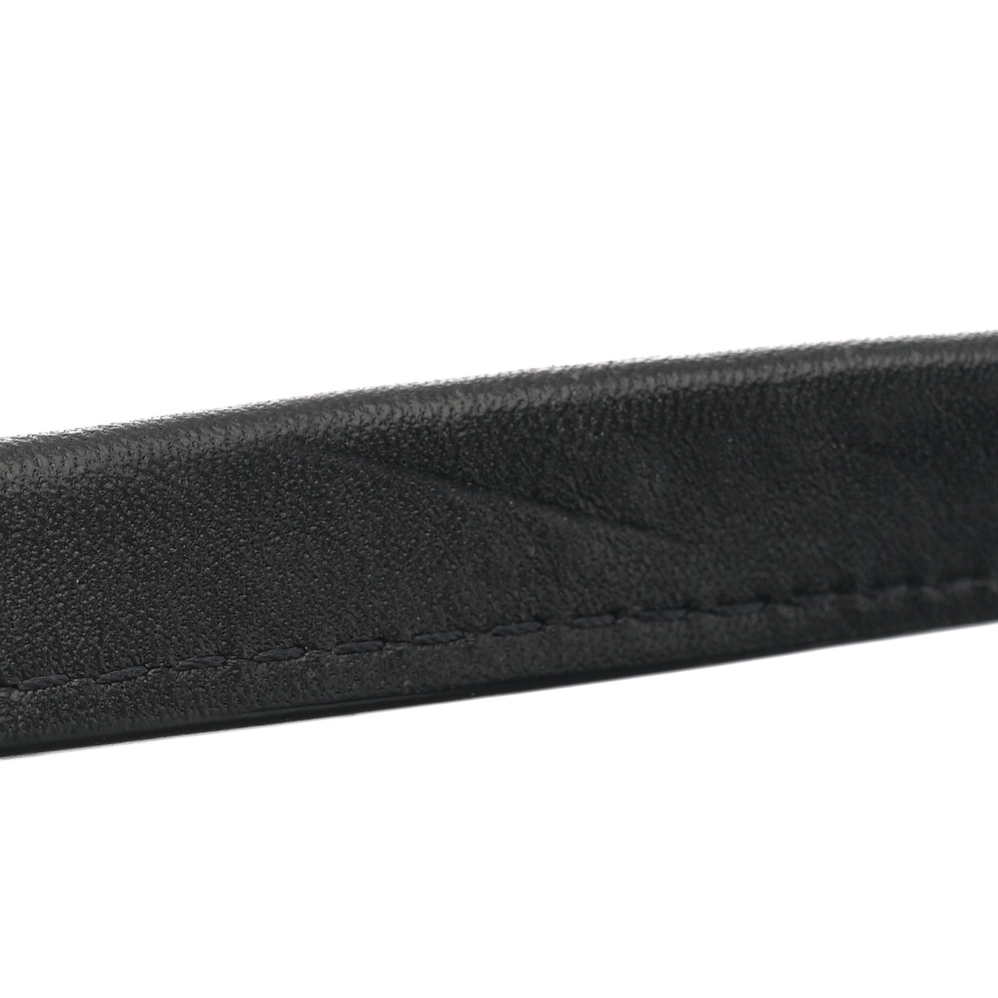 Grainy Calfskin House Check Medium Maidstone Black