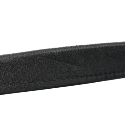 Burberry Grainy Calfskin House Check Medium Maidstone Black 12 of 12