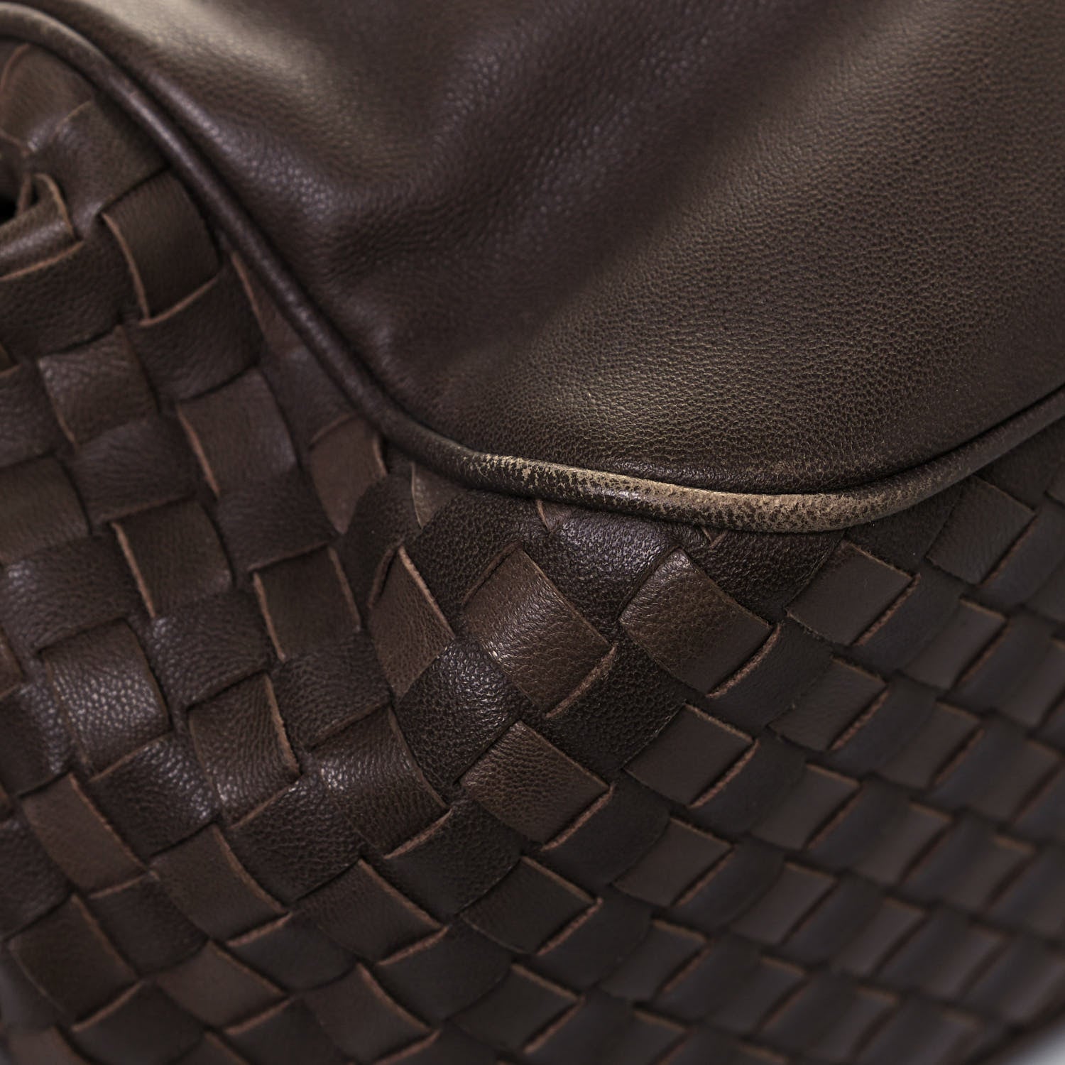Bottega Veneta Nappa Intrecciato Napoli Shoulder Bag 9 of 17