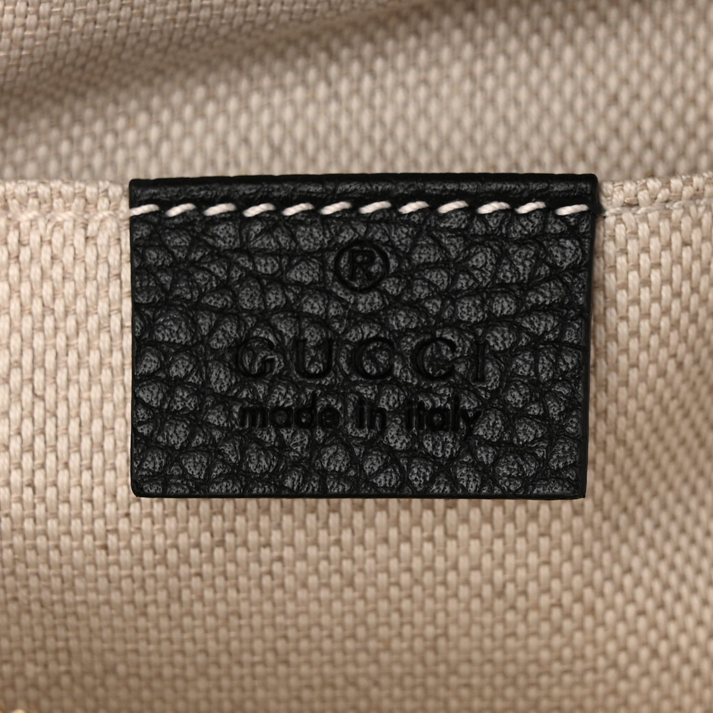 Pebbled Calfskin Small Soho Disco Bag Black