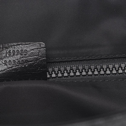 Gucci GG Plus Monogram Medium Flap Messenger Bag Black 6 of 9