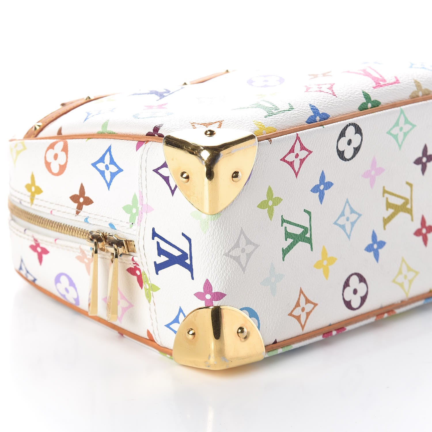 Louis Vuitton Monogram Multicolor Trouville White 9 of 13