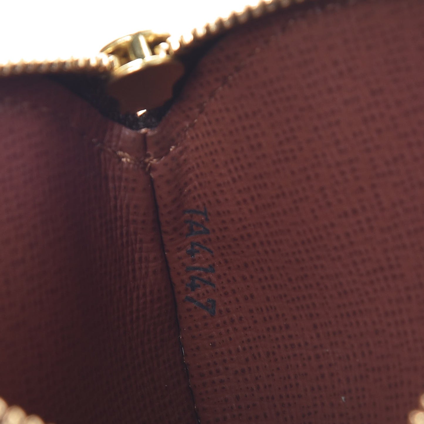 Monogram Round Coin Purse