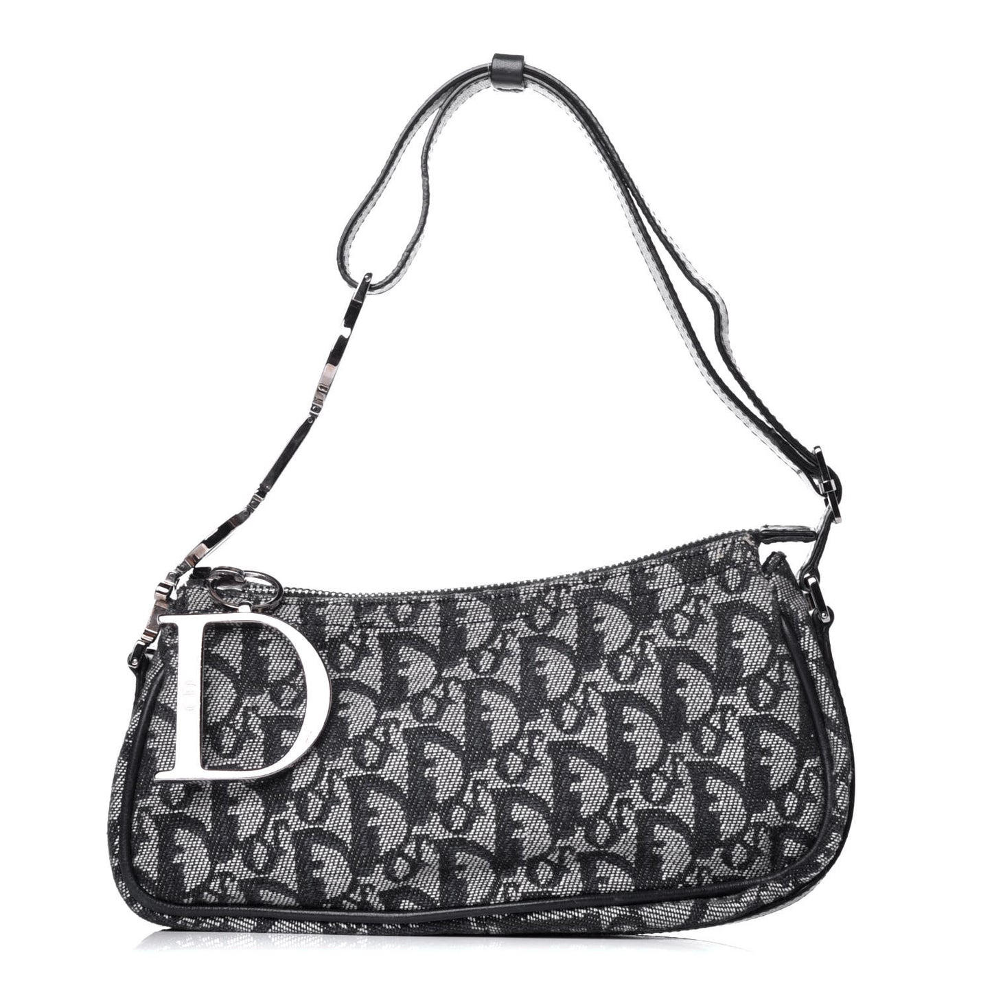 Monogram Shoulder Bag Blue