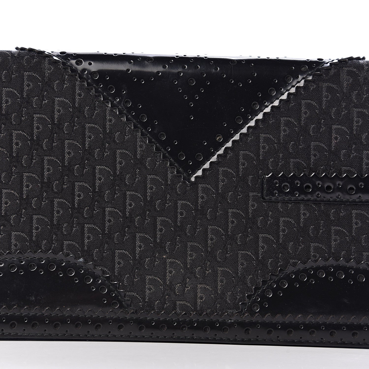 Christian Dior Monogram D Trick Shoulder Bag Black 9 of 9