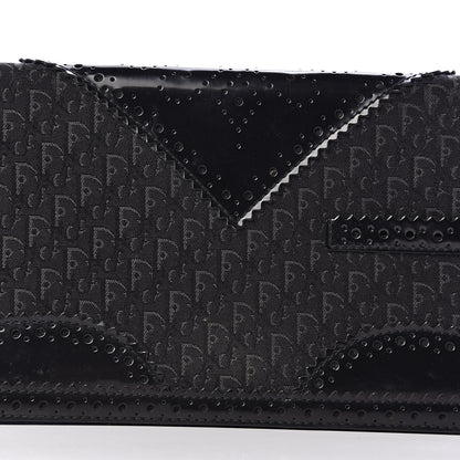Christian Dior Monogram D Trick Shoulder Bag Black 9 of 9