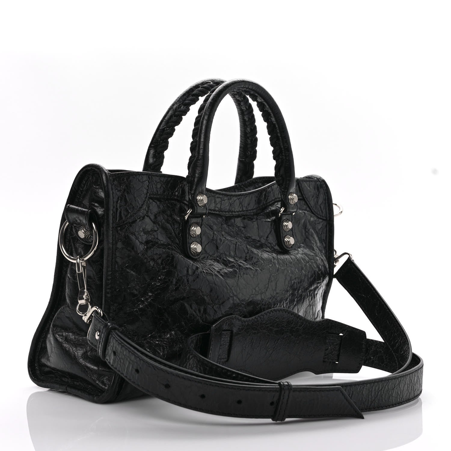 Balenciaga Agneau Giant 12 SIlver Hardware S City Black 3 of 11