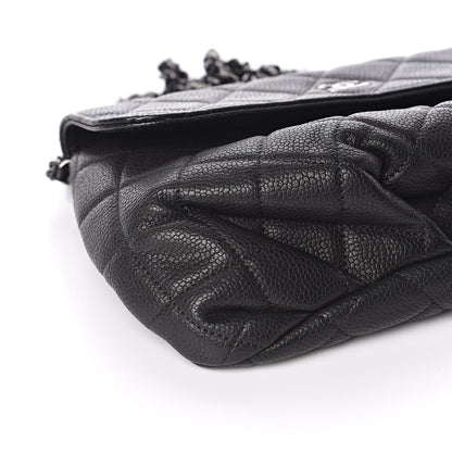 Chanel Caviar Quilted Crossbody Bag Black 9 of 11