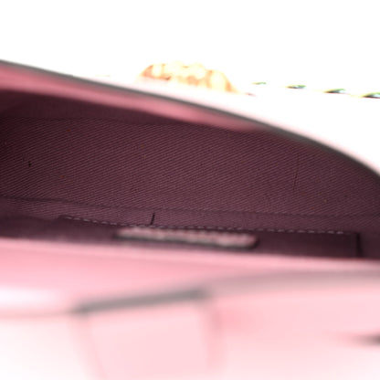 Versace Calfskin Whipstitch Medusa Mini Hobo English Rose 5 of 9